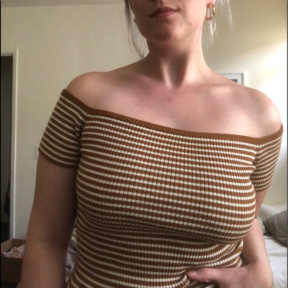 Madewell Bardot Sweater Top